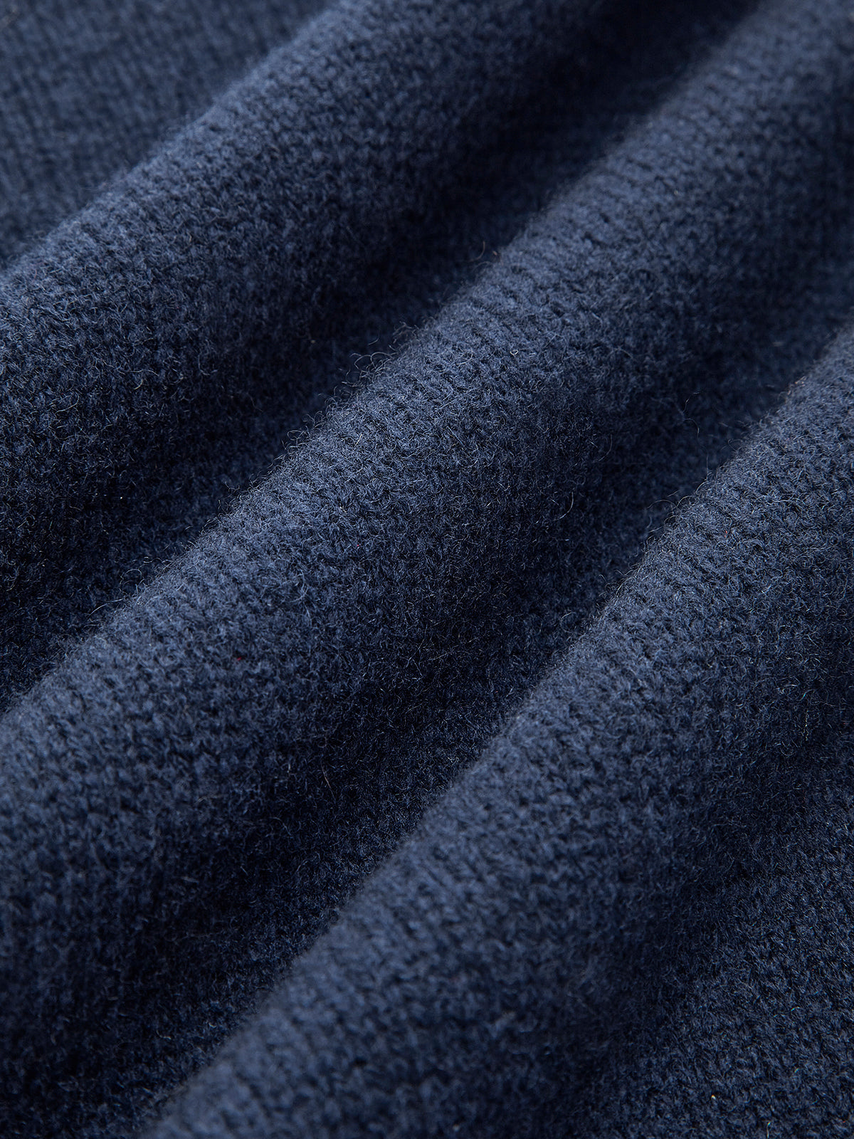 Dame striksweater med revers og 2-i-1 paneldesign | Blød og elegant pasform