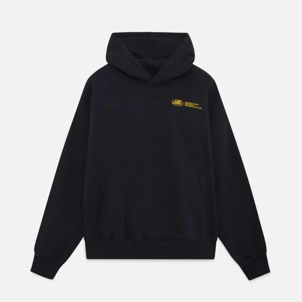 Oversized Dame Hoodie med Bagtryk og Hætte | Streetwear Komfort & College Stil