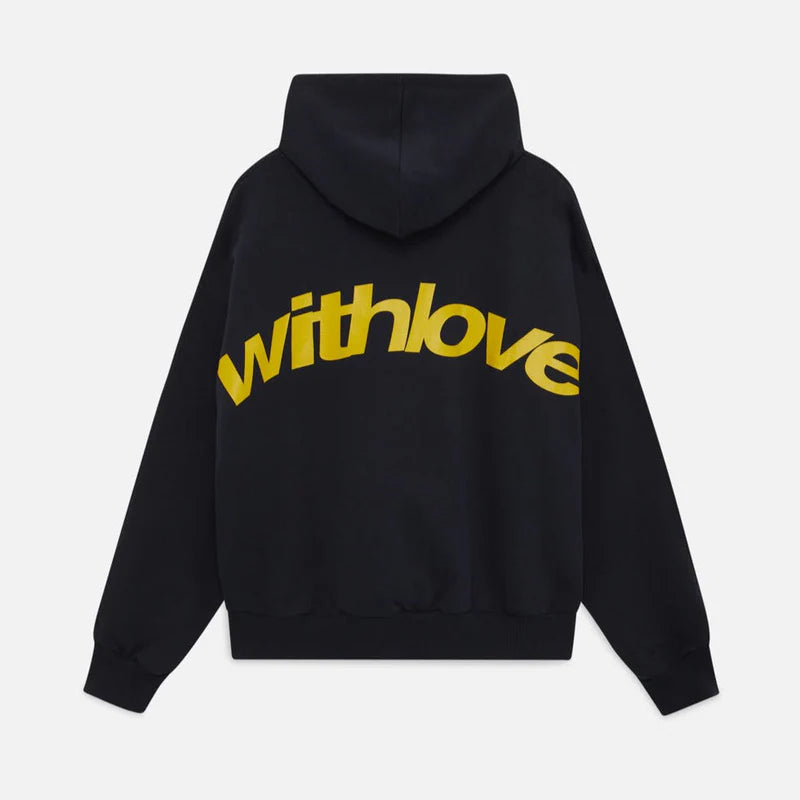 Oversized Dame Hoodie med Bagtryk og Hætte | Streetwear Komfort & College Stil