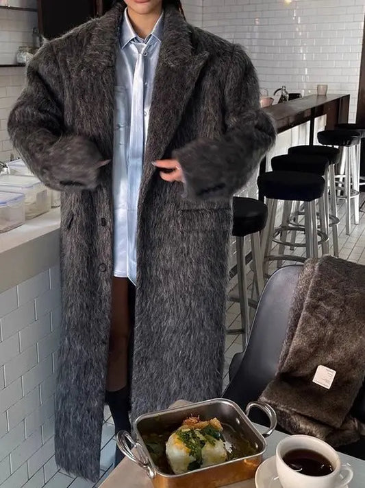 Lang Uldfrakke | Elegance | Oversized & Moderne Komfort