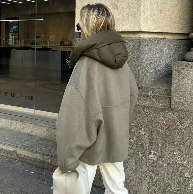 Kvinders casual jakke | Løs pasform | Blød og holdbar kvalitet