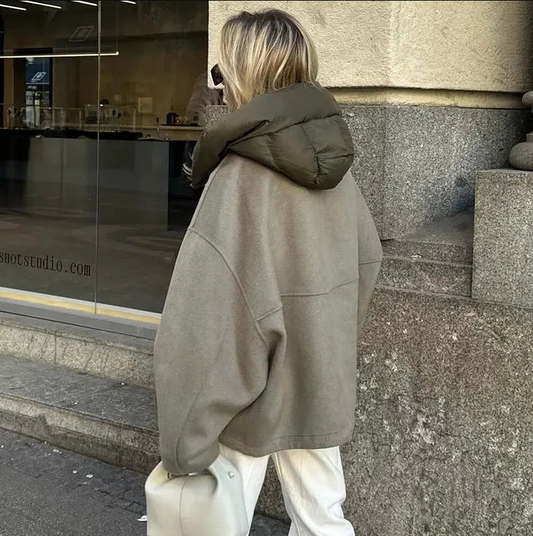 Kvinders casual jakke | Løs pasform | Blød og holdbar kvalitet