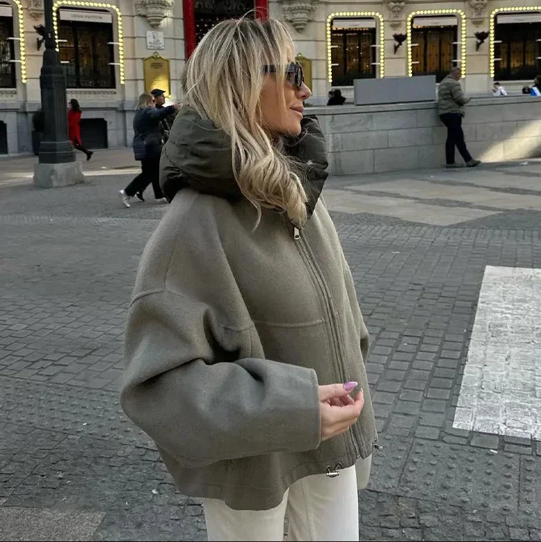Kvinders casual jakke | Løs pasform | Blød og holdbar kvalitet
