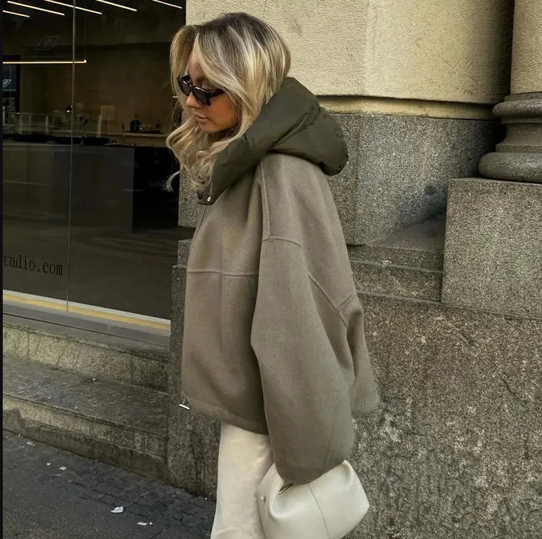 Kvinders casual jakke | Løs pasform | Blød og holdbar kvalitet