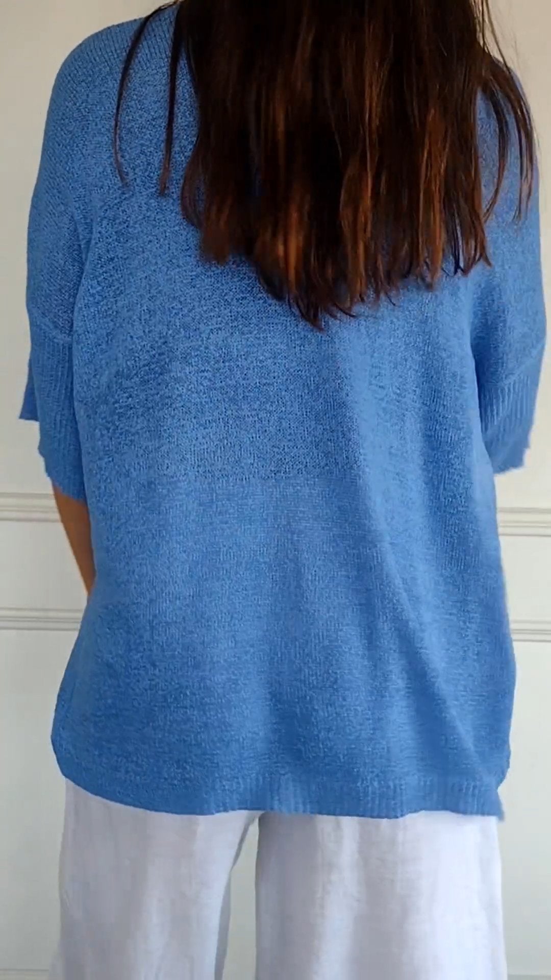 Kvinders V-hals top | Let og elegant pasform