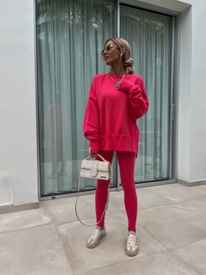 Kvinders todelte sæt | Komfortabelt & afslappet sæt