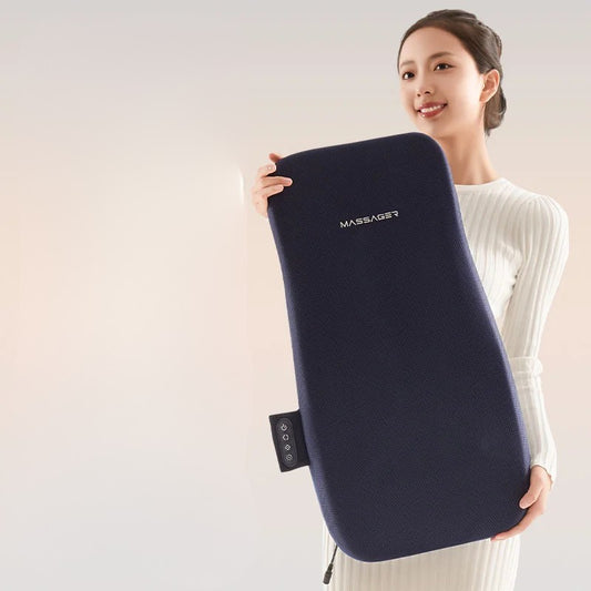 Elektrisk Massagepude til Ryg og Nakke | Æltende Massage med Varme | Ergonomisk Helkropsstøtte