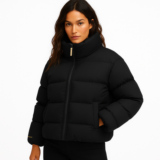 Winter Puffer Jakke | Kort & Trendy | Varm og Blød Komfort