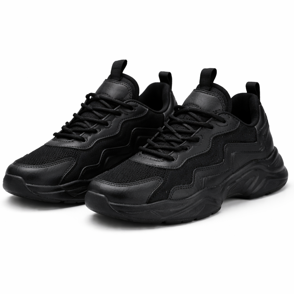 Letvægtssneakers til kvinder med åndbart mesh og komfortsål