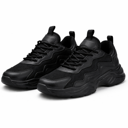 Letvægtssneakers til kvinder med åndbart mesh og komfortsål