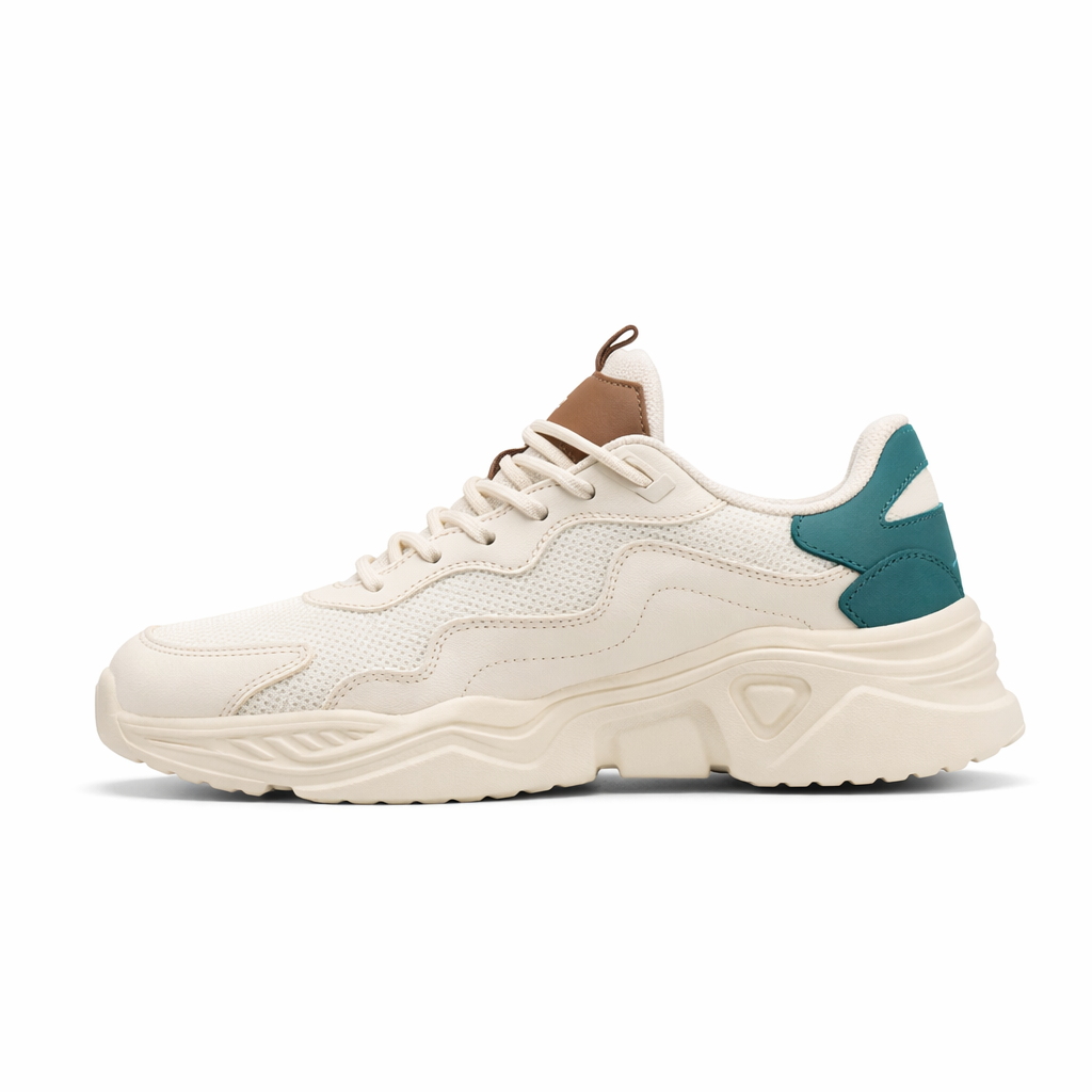 Letvægtssneakers til kvinder med åndbart mesh og komfortsål