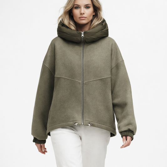 Kvinders casual jakke | Løs pasform | Blød og holdbar kvalitet