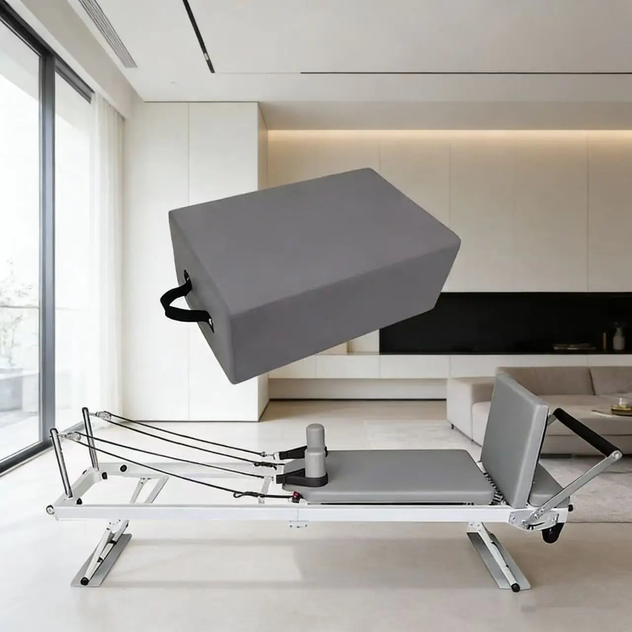 Pilates Reformer Træningsbænk til Hjemmet | Justerbar Core Træning | Professionelt Design