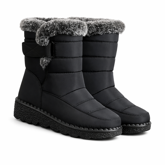 Forede ankelstøvler til kvinder med vandafvisende overflade og skridsikker sål