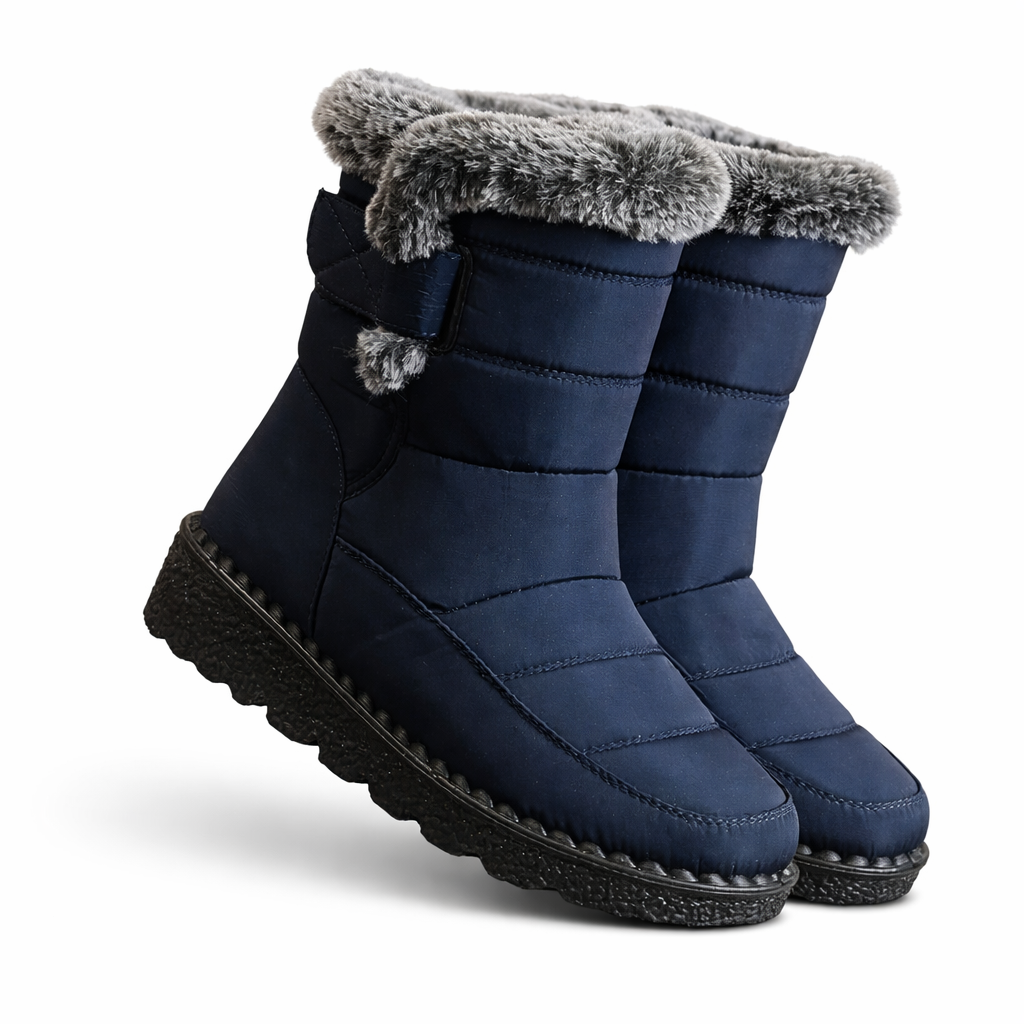 Forede ankelstøvler til kvinder med vandafvisende overflade og skridsikker sål