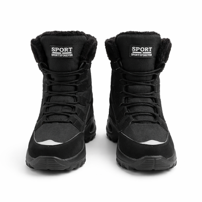 Forede mellemhøje støvler til kvinder med vandtæt finish og skridsikker sål