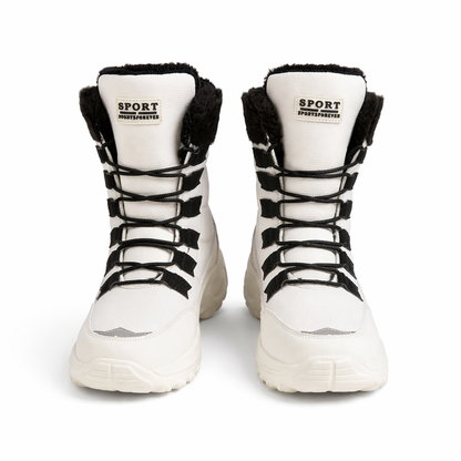 Forede mellemhøje støvler til kvinder med vandtæt finish og skridsikker sål