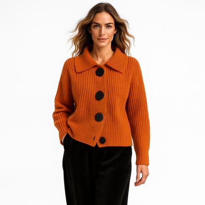 Kvinders ribstrikket vest | Blødt materiale | Tidløst design | Komfortabel pasform