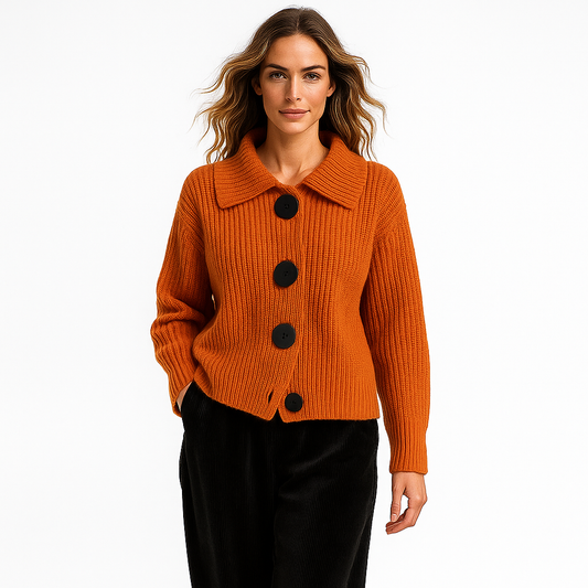 Kvinders ribstrikket vest | Blødt materiale | Tidløst design | Komfortabel pasform