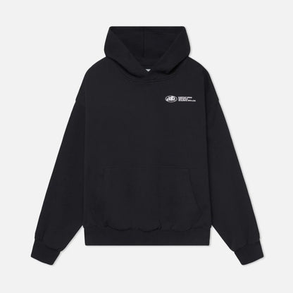 Oversized Dame Hoodie med Bagtryk og Hætte | Streetwear Komfort & College Stil
