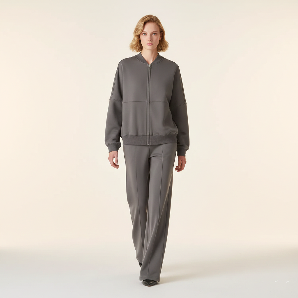 Retro inspireret to-delt jakkesæt til kvinder | Elegant og afslappet pasform