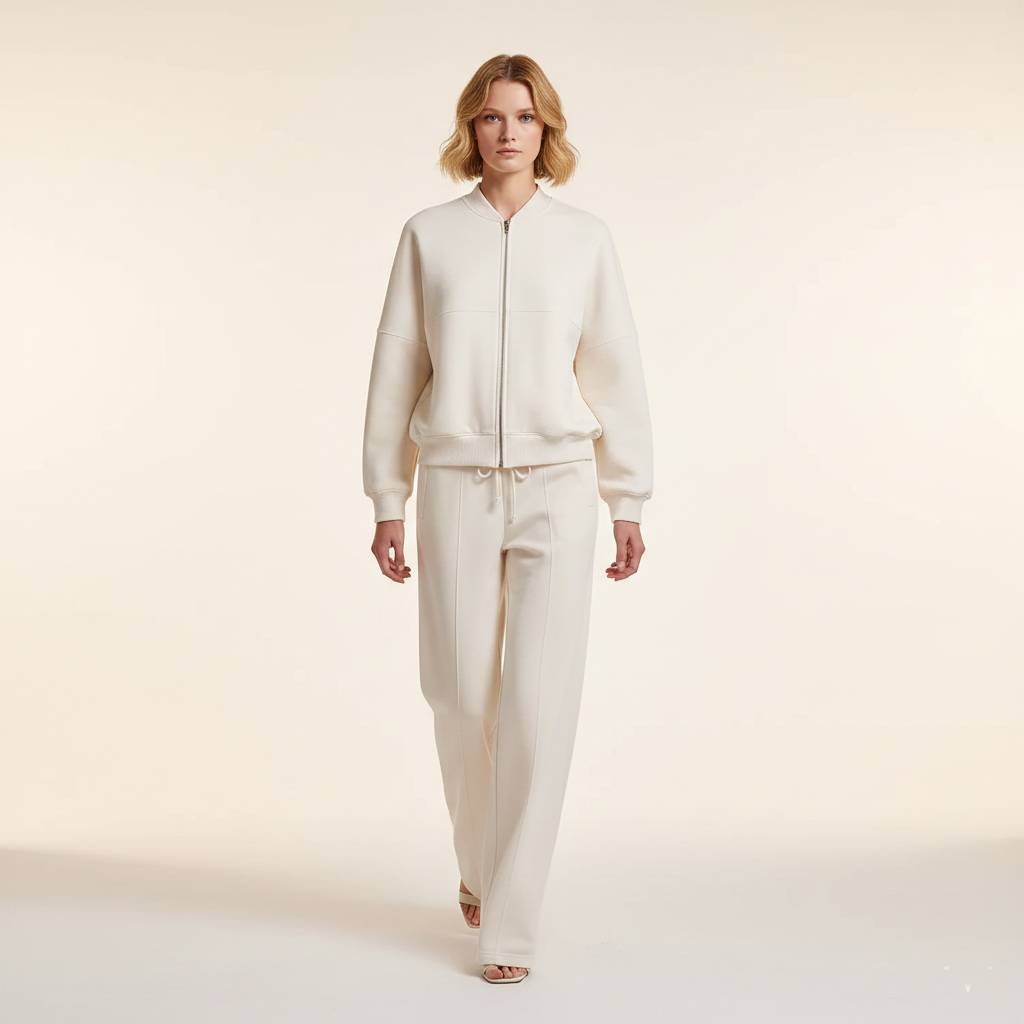 Retro inspireret to-delt jakkesæt til kvinder | Elegant og afslappet pasform