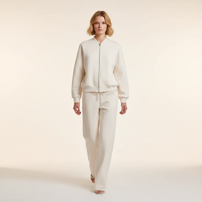 Retro inspireret to-delt jakkesæt til kvinder | Elegant og afslappet pasform