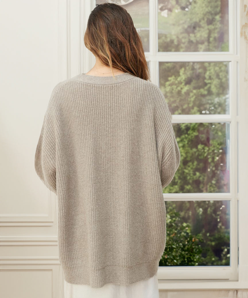 Dame cardigan i blød finstrikket kvalitet | Elegant og varm | Klassisk pasform