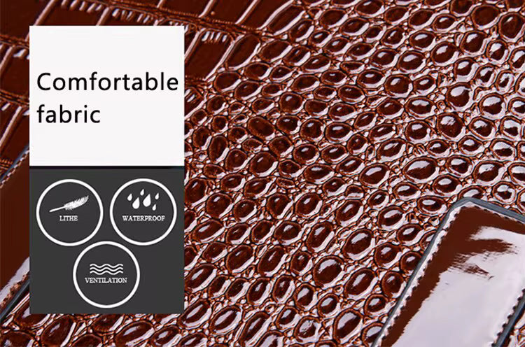 Elegant håndtaske med præget struktur | Rummelig tote til kvinder | Klassisk forretningstaske