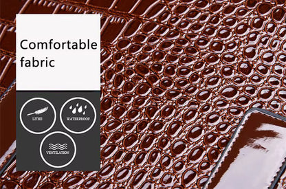 Elegant håndtaske med præget struktur | Rummelig tote til kvinder | Klassisk forretningstaske