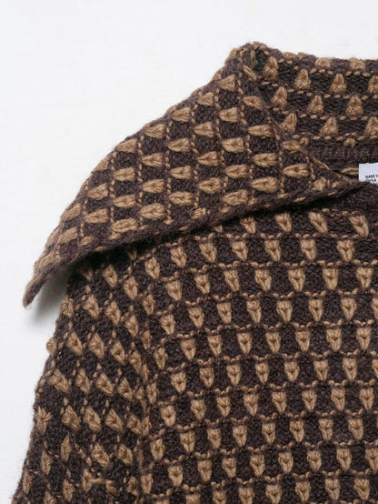 Tweed cardiganjakke til kvinder | Efterårs-/vintermodel | Løst og elegant fit