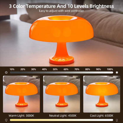 Mushroom bordlampe i moderne design