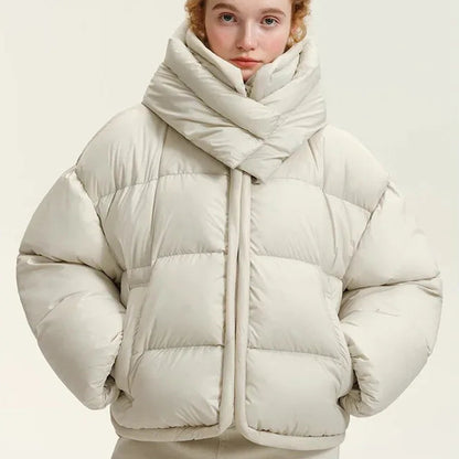 Vinterjakke med Tykt Fyld | Kort & Varm | Elegant og Komfortabel