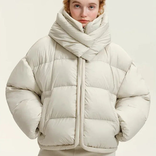 Vinterjakke med Tykt Fyld | Kort & Varm | Elegant og Komfortabel