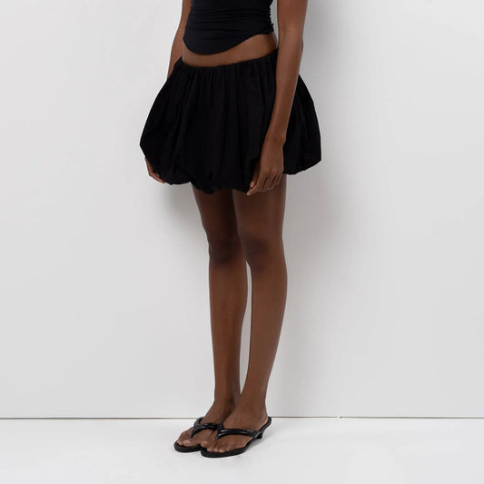 Kvinders ballonmininederdel | Løs pasform | Elastisk talje