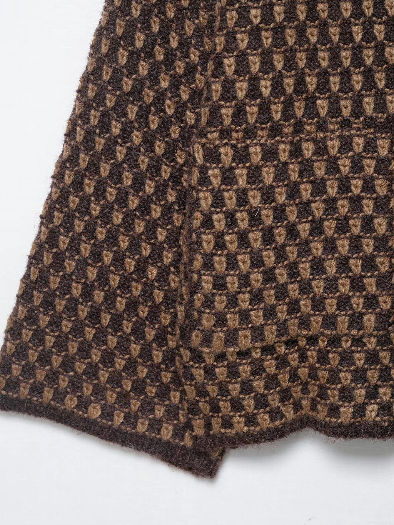 Tweed cardiganjakke til kvinder | Efterårs-/vintermodel | Løst og elegant fit