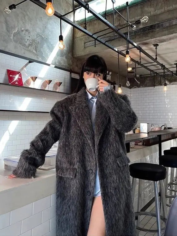 Lang Uldfrakke | Elegance | Oversized & Moderne Komfort