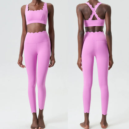 Træningssæt til kvinder | Slim Fit Yoga & Fitness Todelt