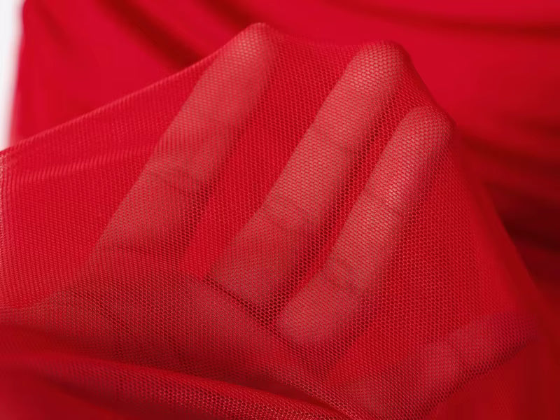 Elegant Rød Aftenkjole | Plisseret Lang Kjole | Ærmeløs Slim Fit A-line Kjole