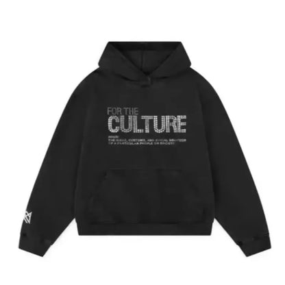 Afslappet Hoodie Med Grafisk Fronttryk Og Moderne Pasform