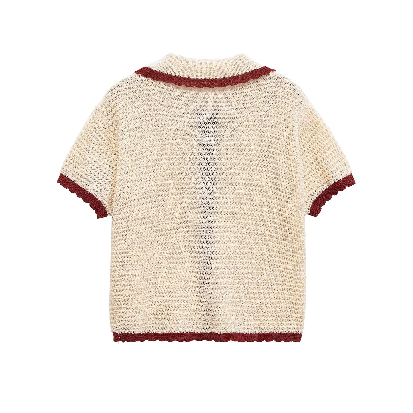 Strikket top og shortssæt til kvinder | Afslappet sommeroutfit