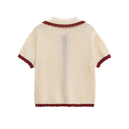 Strikket top og shortssæt til kvinder | Afslappet sommeroutfit