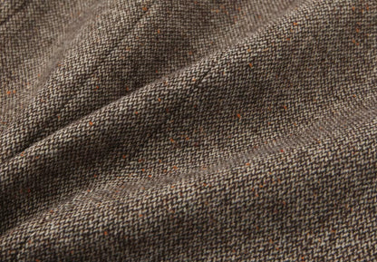 Elegant ærmeløs minikjole til kvinder med dyb V-udskæring og struktureret snit