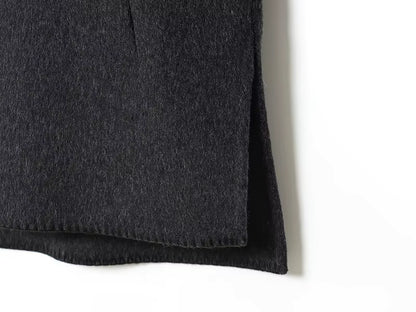 Jakke i kunstuld med høj krave | Elegant løs vinterjakke til kvinder