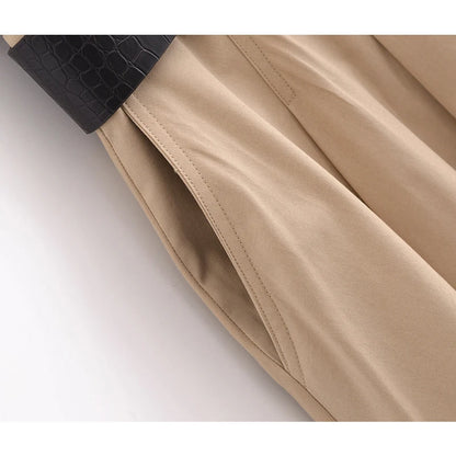 Plisseret midi kjole med bælte og ærmeløs overdel til kvinder