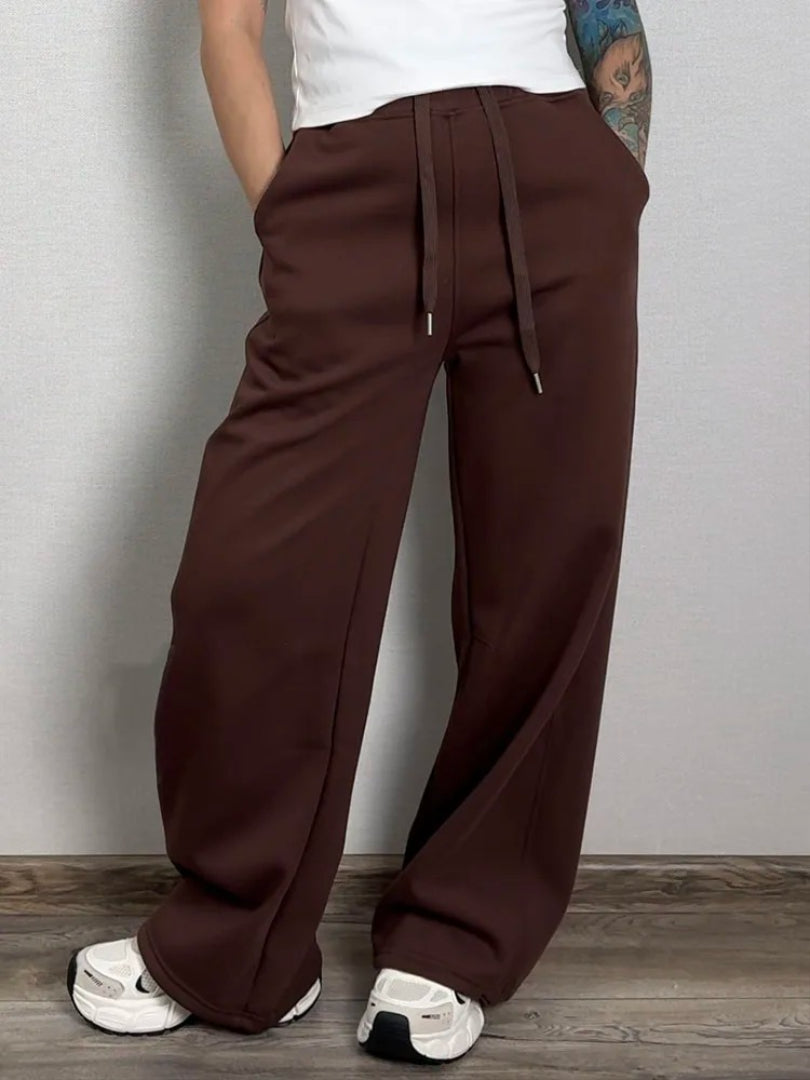 Casual fleece tracksuit til kvinder | Komfortabelt løstsiddende sæt