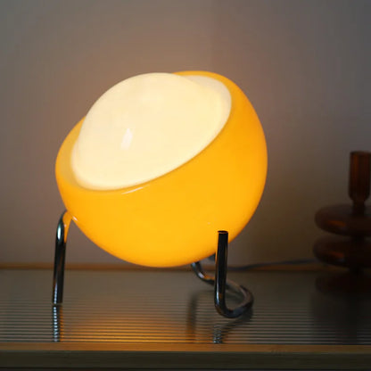 Bordlampe i Glas | Nordisk Retrodesign til Stuen eller Natbordet