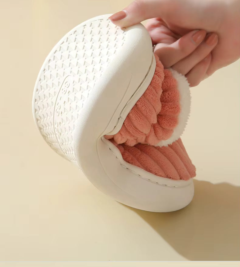 Bløde hjemmesko til kvinder | Varm foret slip-on | Komfortable indendørssko