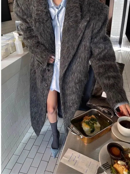 Lang Uldfrakke | Elegance | Oversized & Moderne Komfort