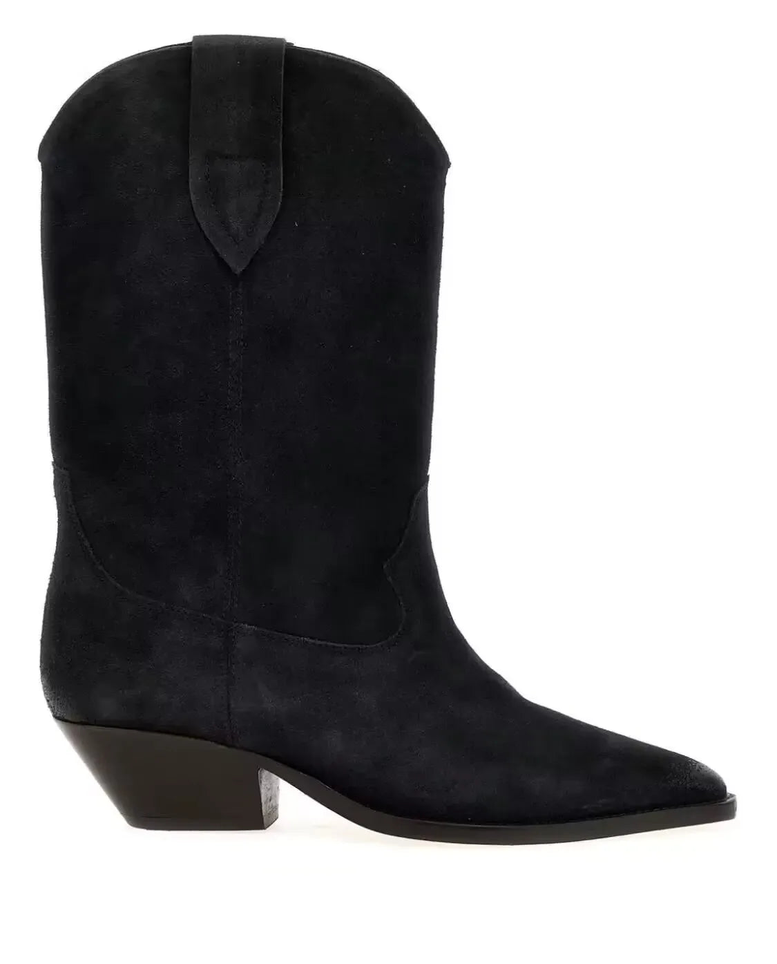 Klassiske Ankelboots Med Spids Snude Og Kraftig Hæl